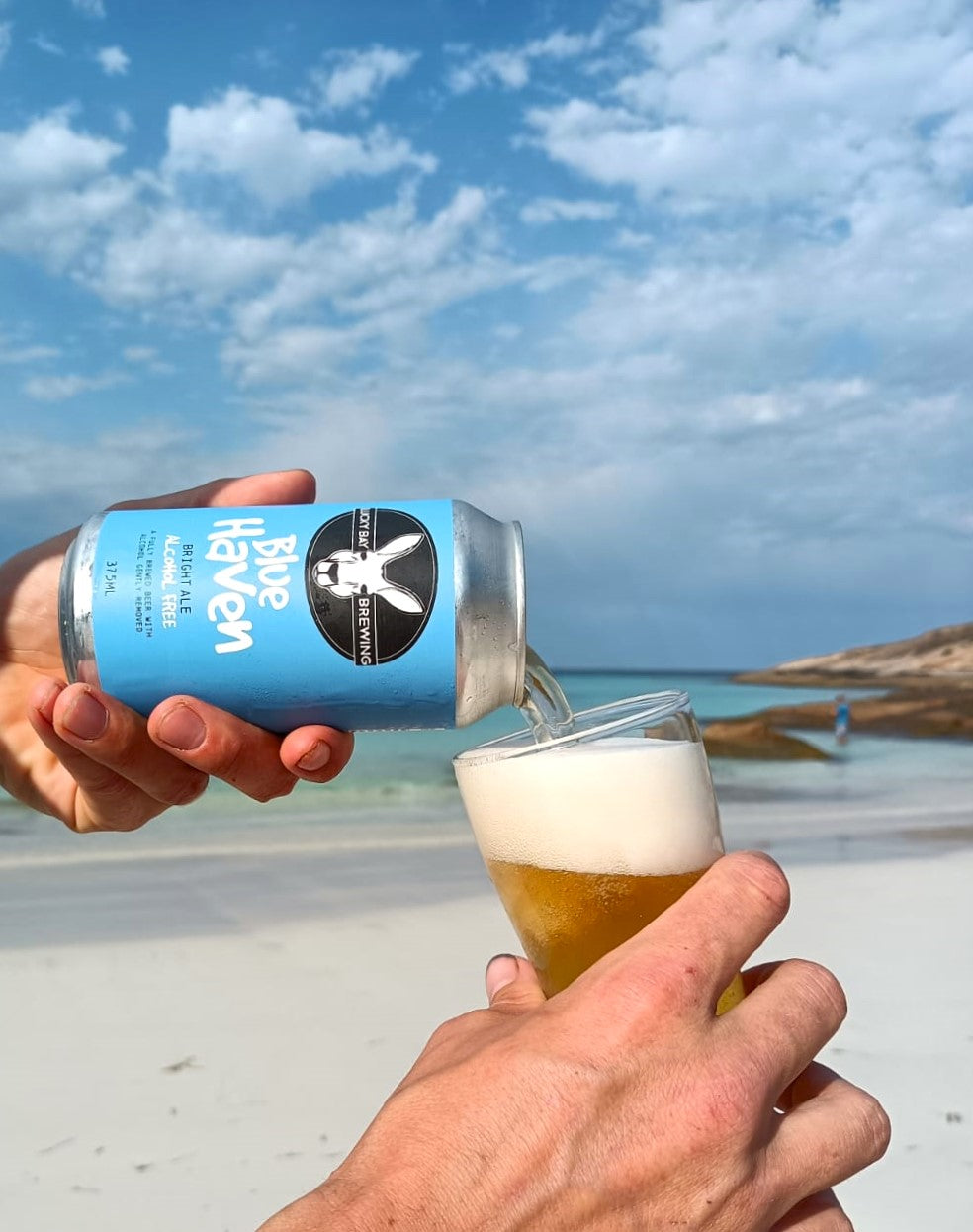 Lucky Bay Brewing Blue Haven Bright Ale Zero