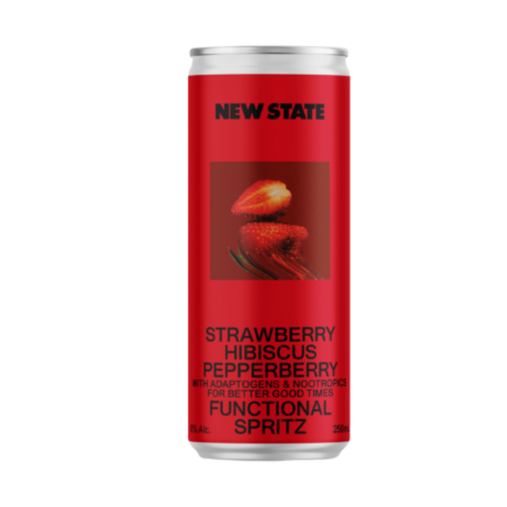 New State - Functional Spritz Strawberry Hibiscus Pepperberry
