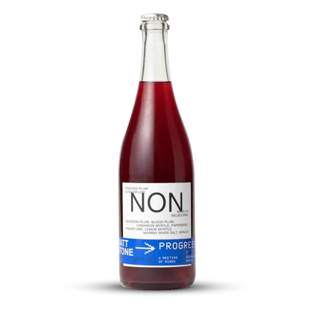 NON Progress Poached Plum & Finger Lime 750mL