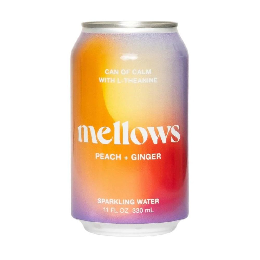 Mellows Peach & Ginger (with L-Theanine)