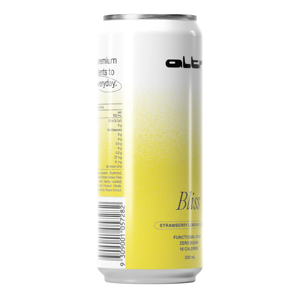 ALTR BLISS functional with Prebiotics, Probiotics & Turmeric