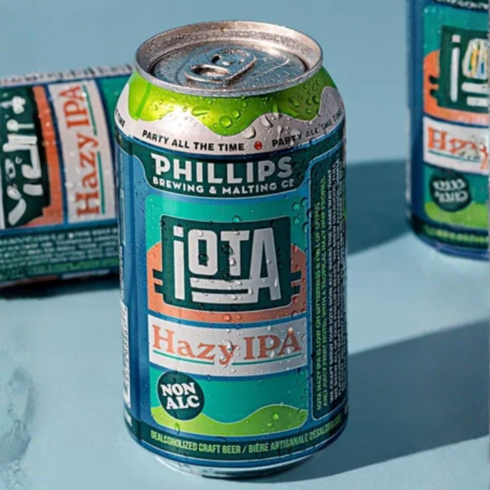 Phillips Canada iOTA Non-Alcoholic Hazy IPA
