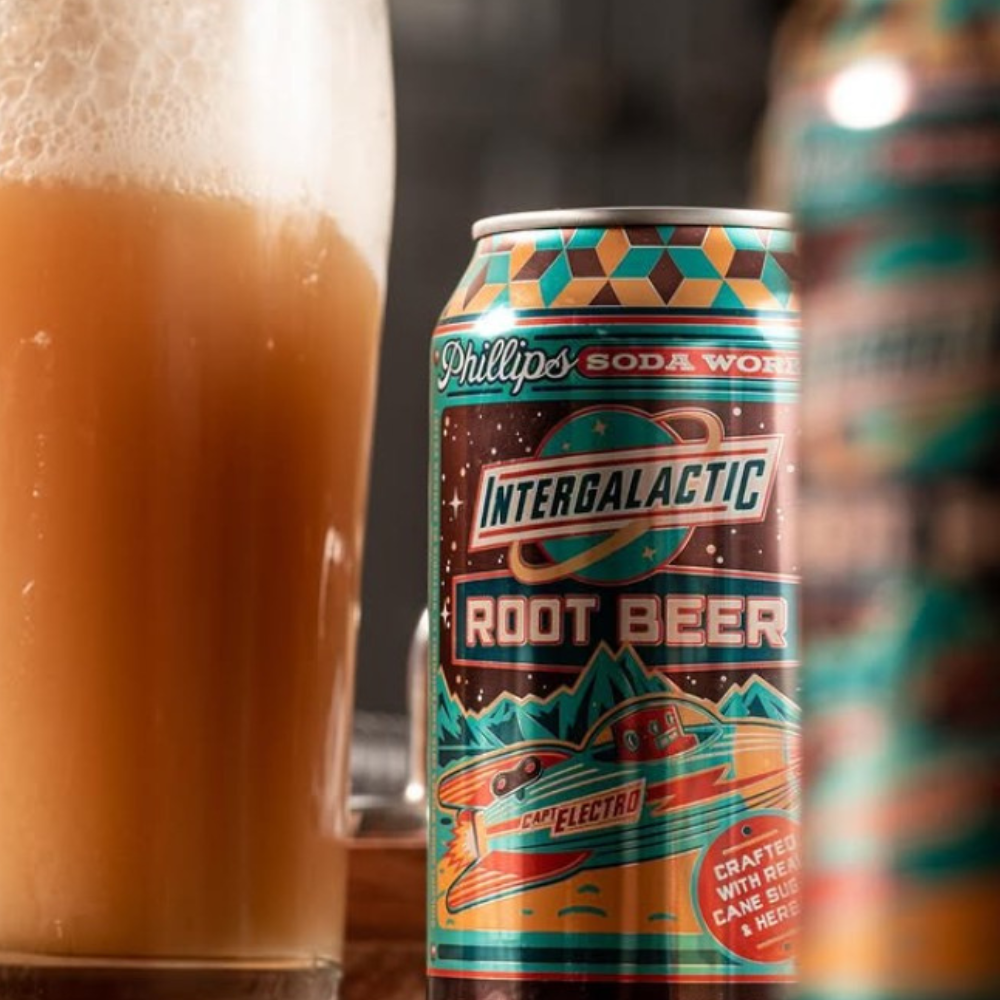 Phillips Canada Soda Works Intergalactic Root Beer