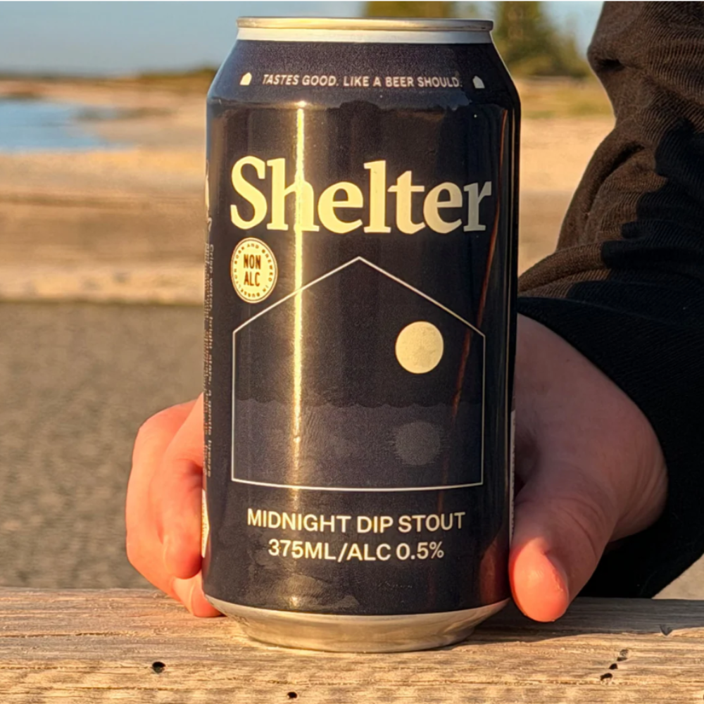 Shelter Midnight Dip Non Alc Stout