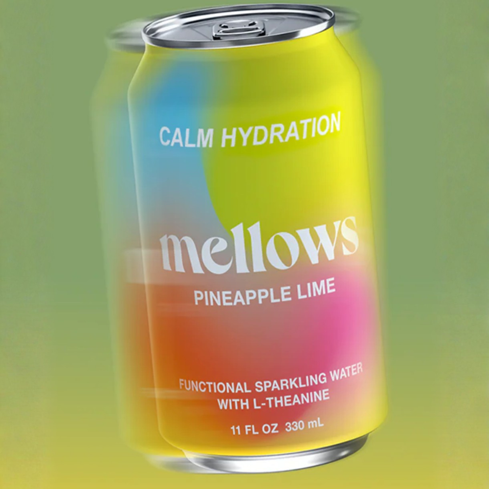 Mellows Pineapple & Desert Lime (with L-Theanine)