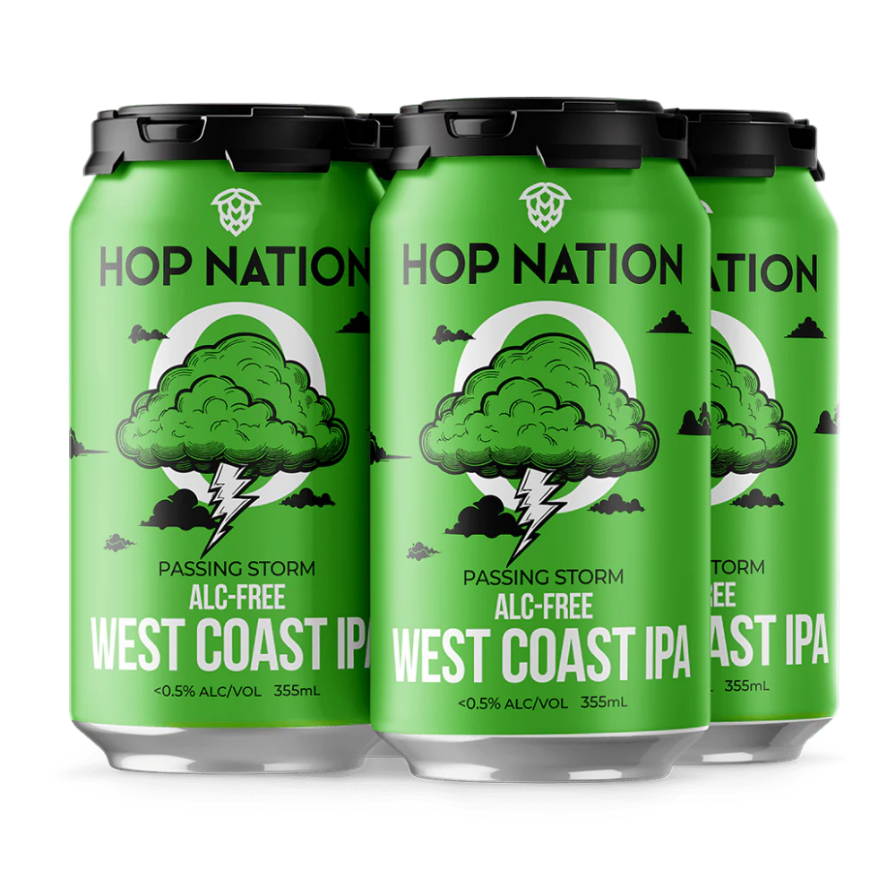 Hop Nation - Passing Storm Alc Free West Coast IPA