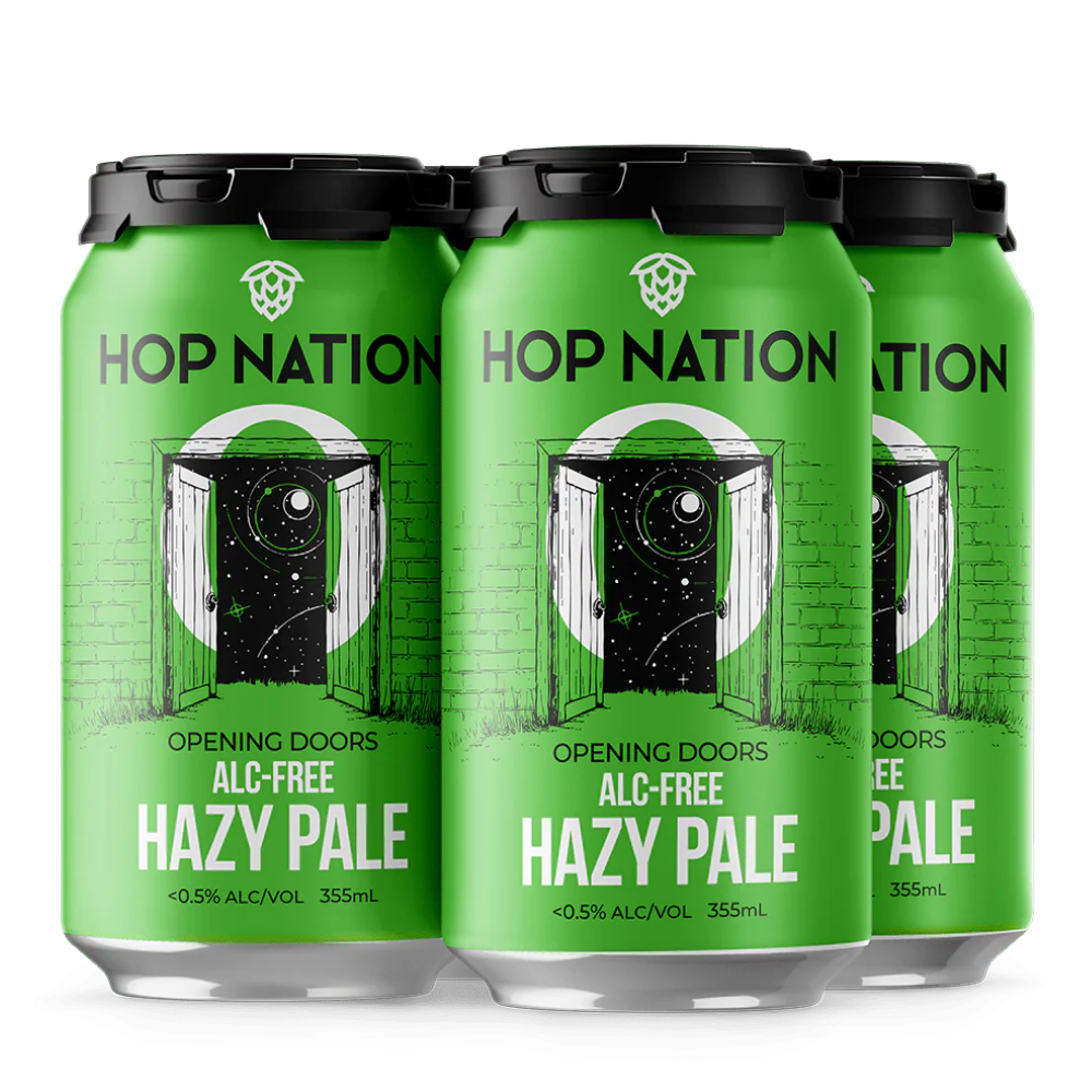 Hop Nation - Opening Doors - Non Alc Hazy Pale Ale