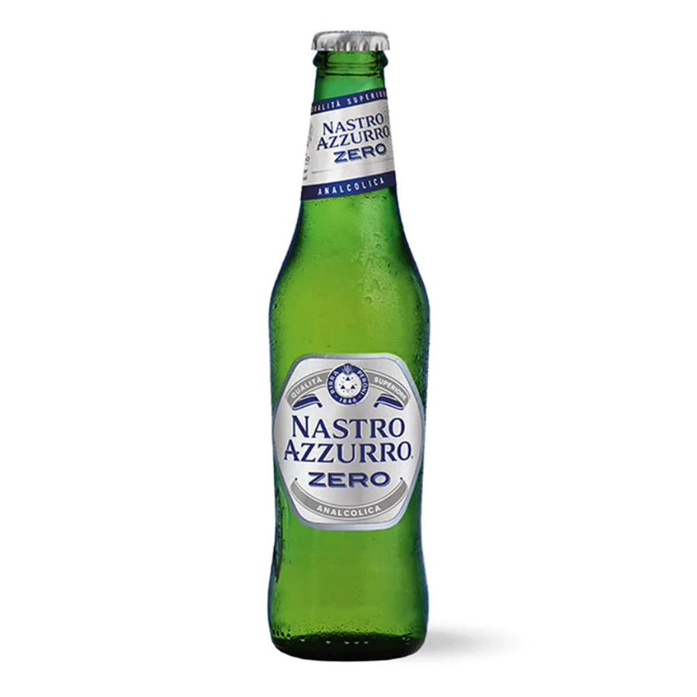 Peroni Nastro Azzurro Zero 330ml Bottles