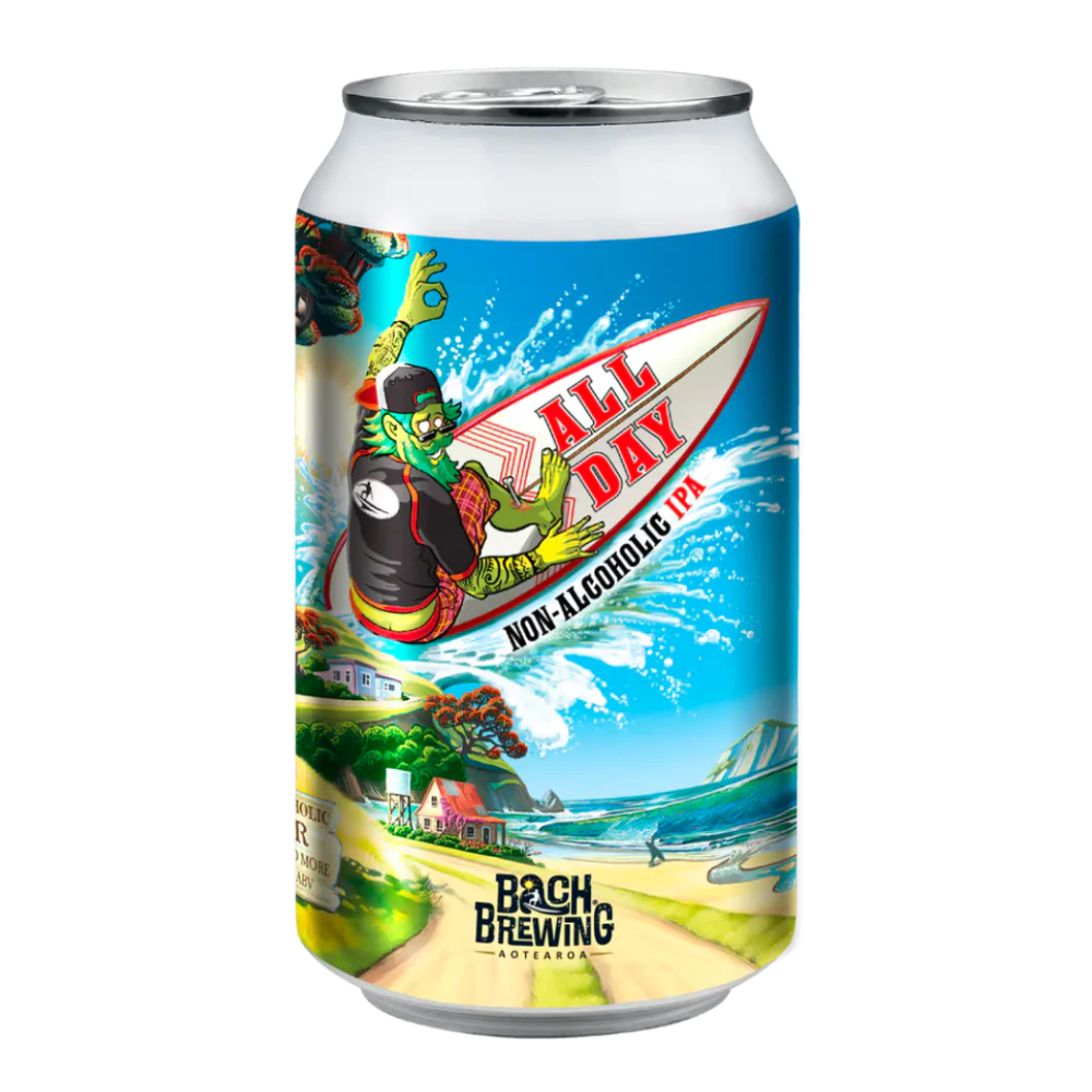 Bach Brewing All Day Non Alc IPA
