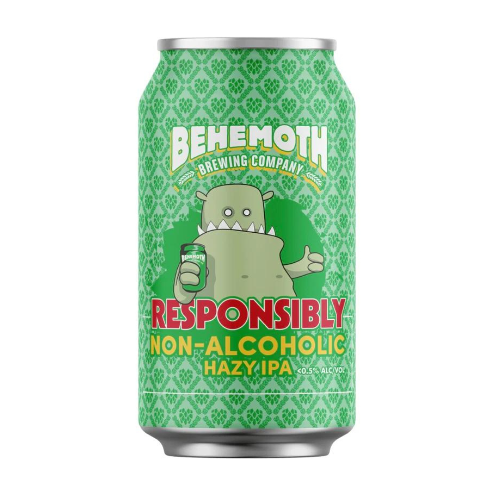 Behemoth Responsibly Non Alcoholic Hazy IPA