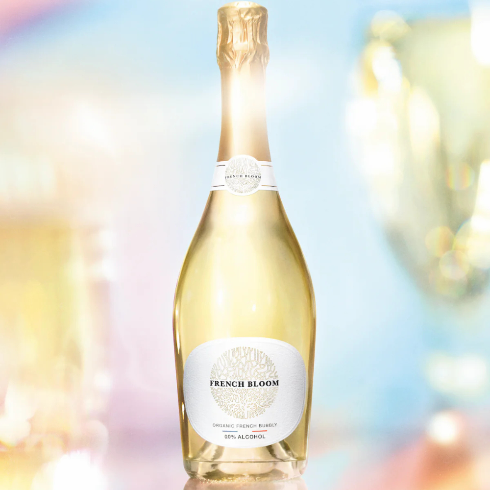 French Bloom Le Blanc – Organic 0.0% Sparkling, Low Sugar & All Natural