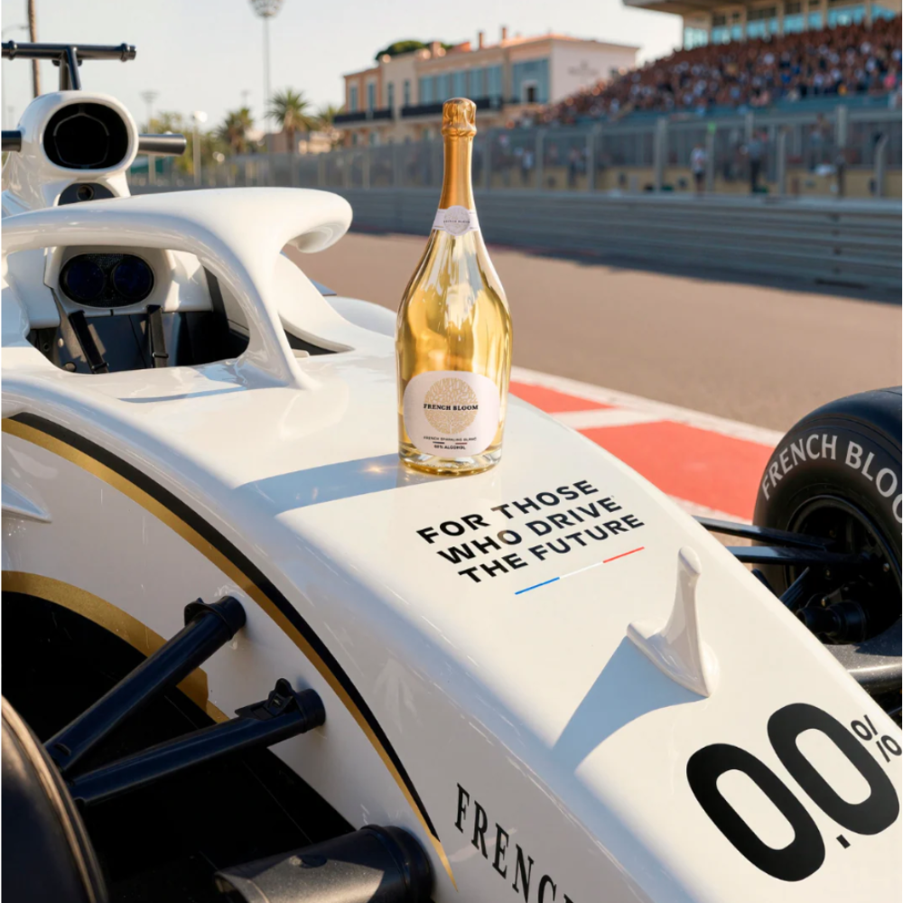 French Bloom Le Blanc – Organic 0.0% Sparkling, Low Sugar & All Natural
