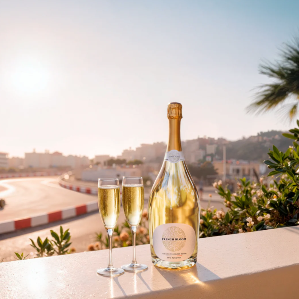French Bloom Le Blanc – Organic 0.0% Sparkling, Low Sugar & All Natural