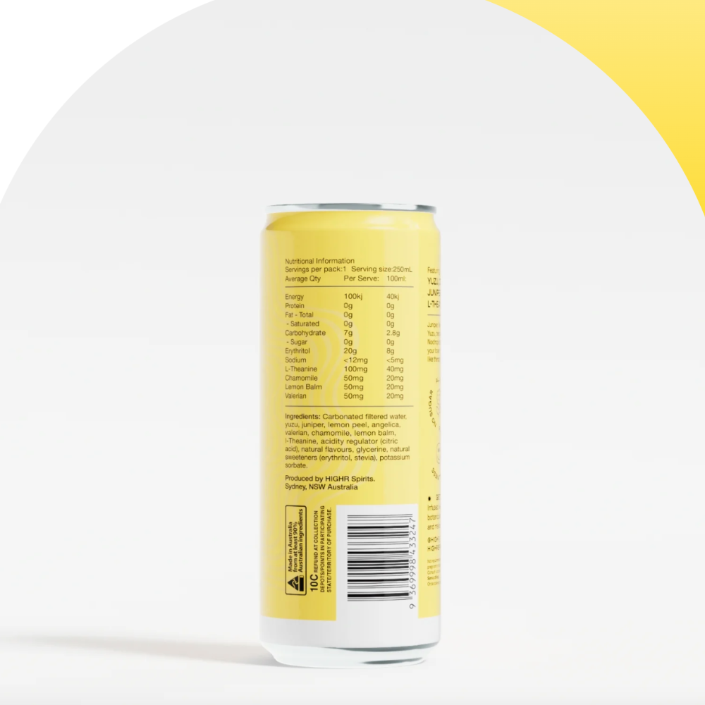 YUZU & TONIC - HIGHR