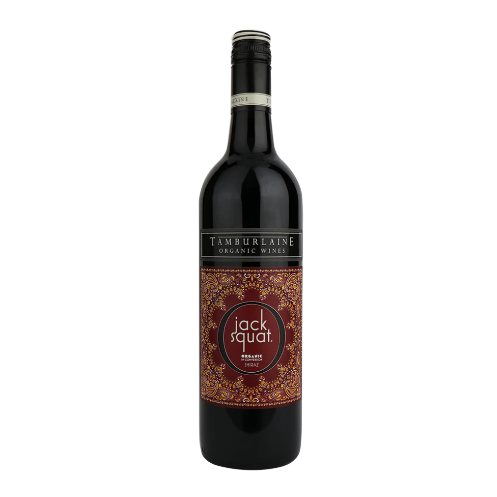 Tamburlaine Jack Squat Shiraz - Non Alcoholic Organic Wine