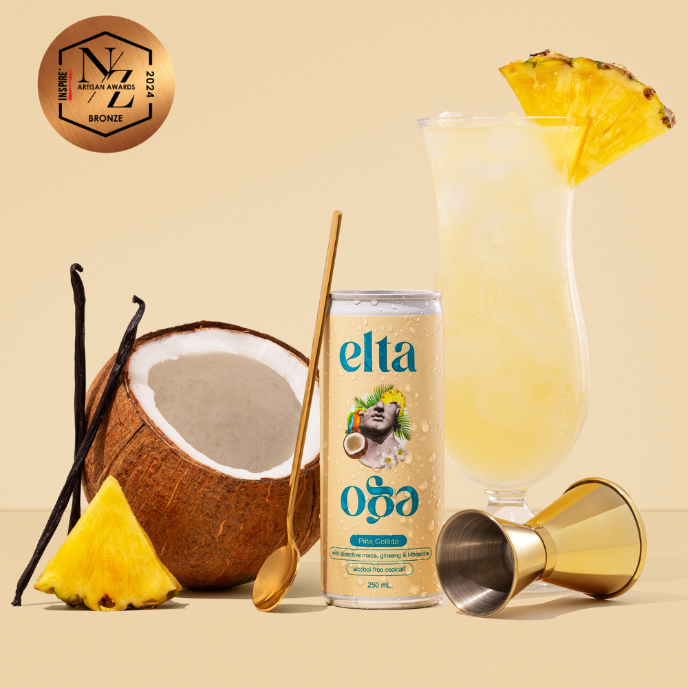 Elta Ego Functional Coconut Pineapple Piña Colada – Low Sugar, Low Calorie & All Natural