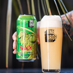 
                  
                    One Drop Faux - Non Alc Thiolised Hazy IPA with Phantasm
                  
                