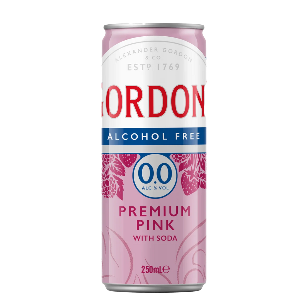 Gordon's Pink Alcohol Free Gin 0.0% & Soda