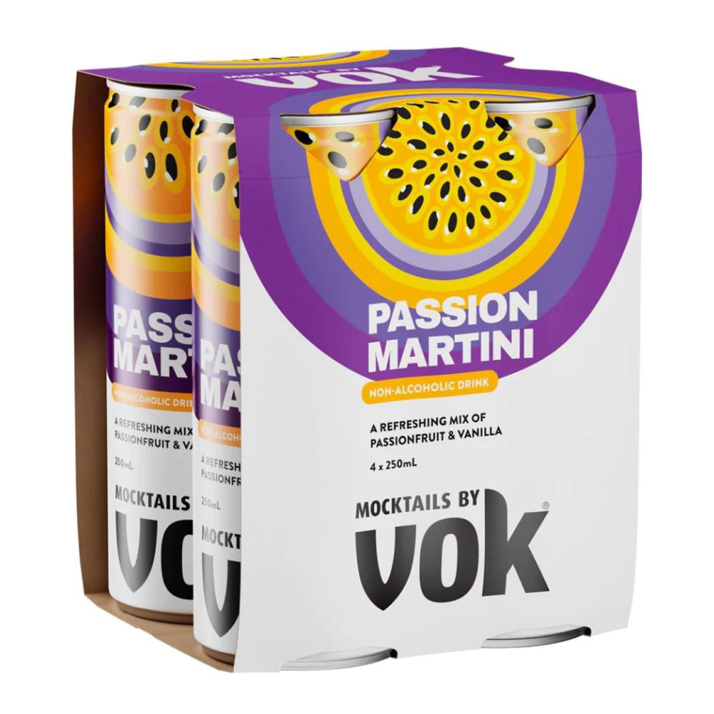 Mocktails by VOK - Passion Martini – Free Spirit Drink Co