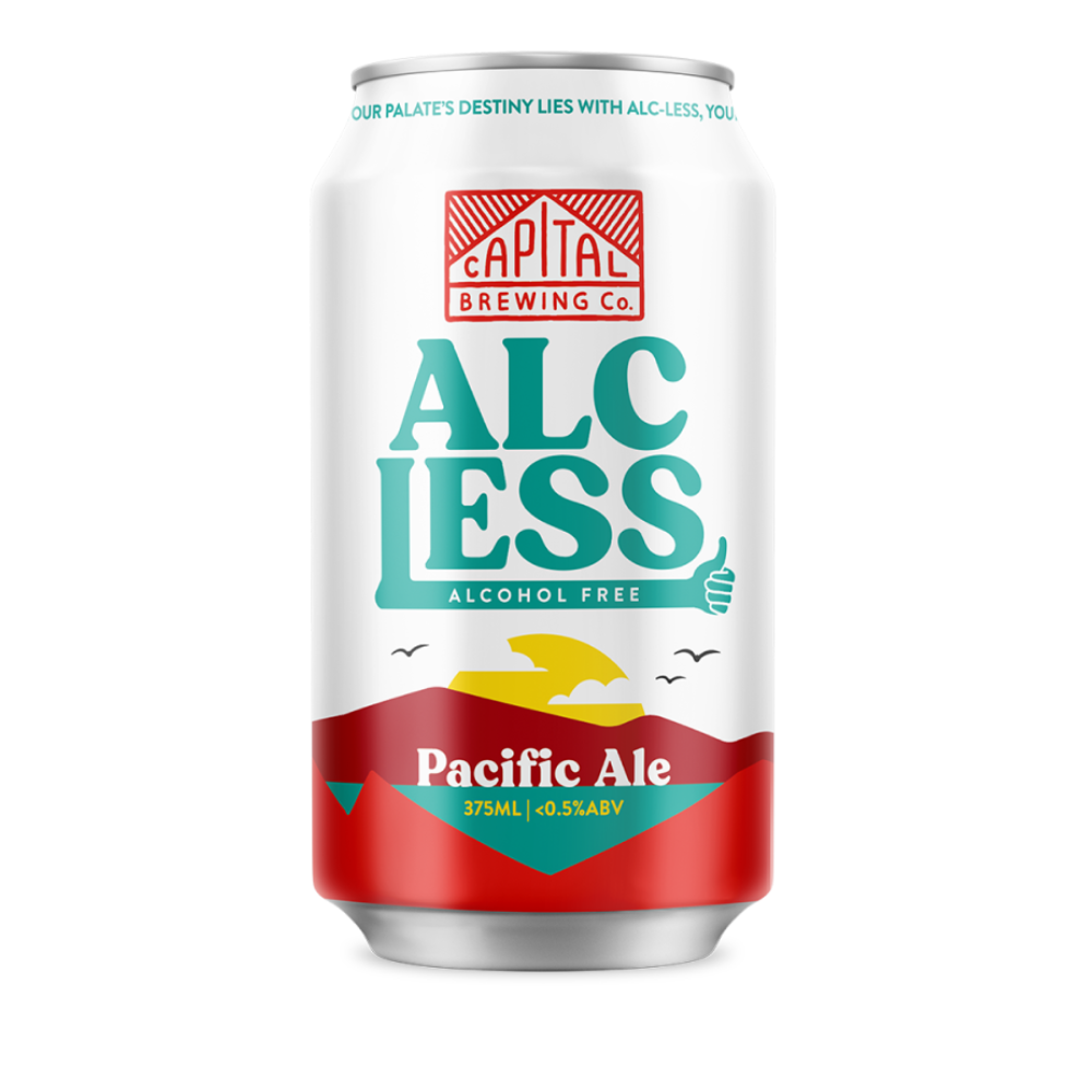 Capital Brewing Co - ALC-LESS Pacific Ale – Free Spirit Drink Co