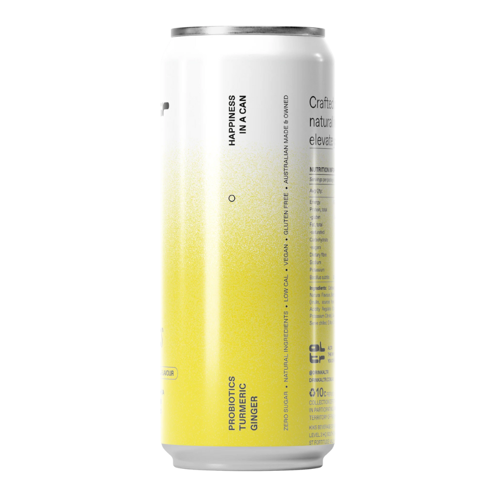 ALTR BLISS functional with Prebiotics, Probiotics & Turmeric