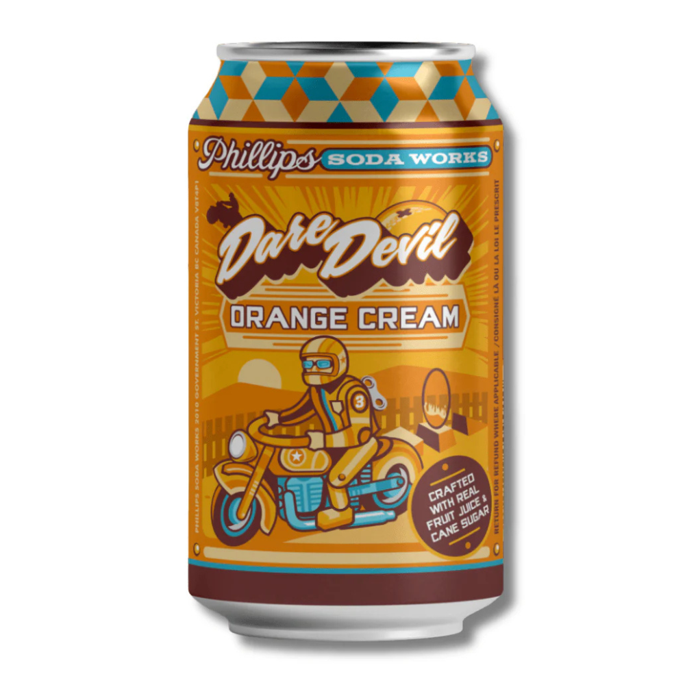 Phillips Canada Soda Works Dare Devil Orange Cream