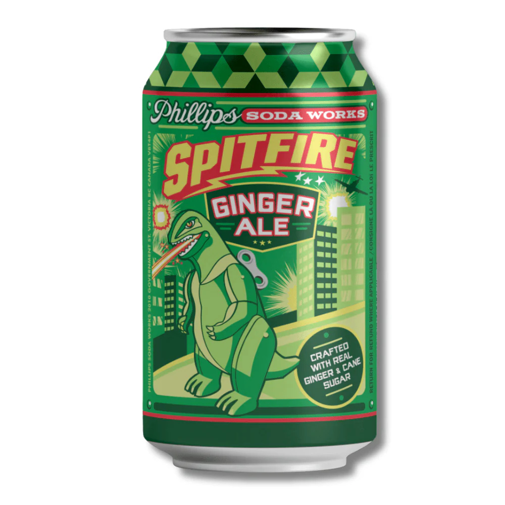 Phillips Canada Soda Works Spitfire Ginger Ale