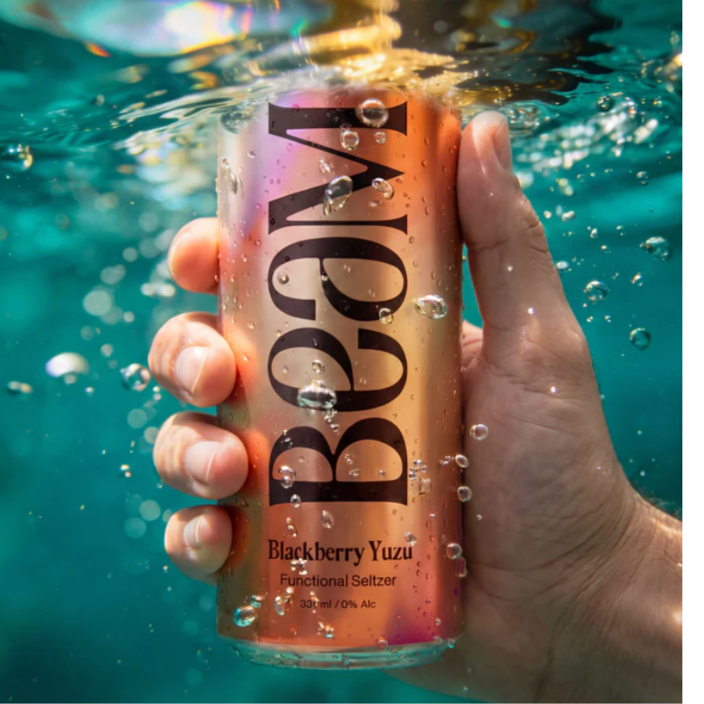 BEAM Blackberry Yuzu Functional Seltzer