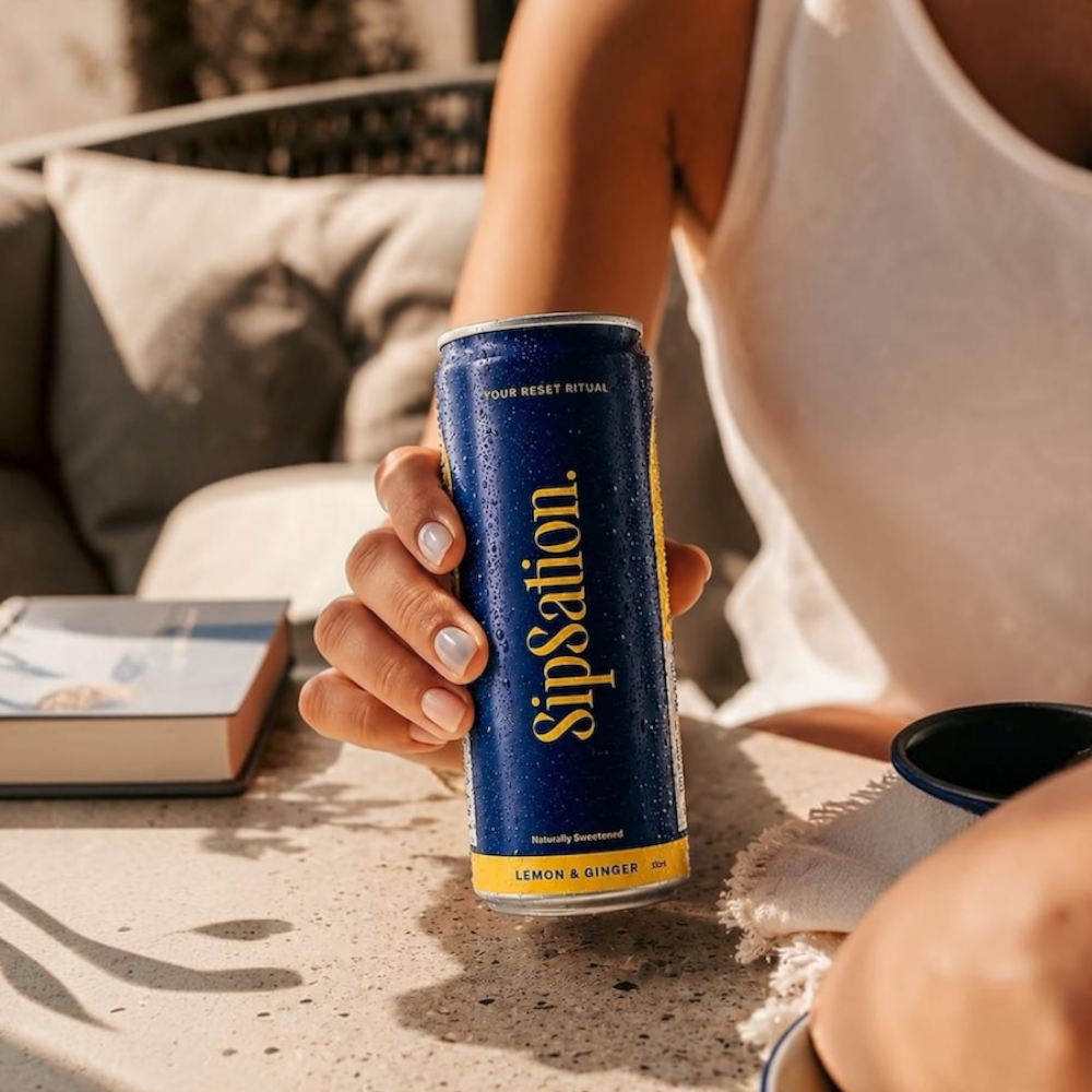 SipSation Functional Lemon & Ginger