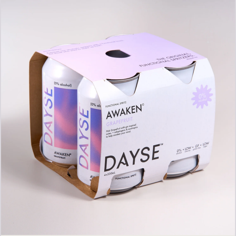 DAYSE Awaken Grapefruit four pack original photo