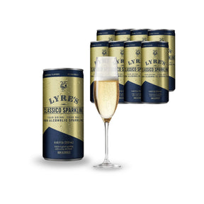 Lyre's Classico Sparkling new can and pack