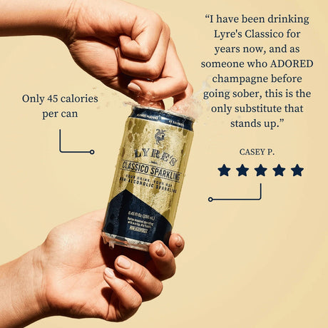 Lyre's Classico Sparkling customer testimonial