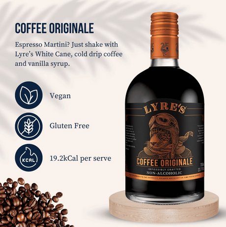 Lyre's Coffee Liqueur Alternative vegan gluten-free information