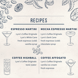 Lyre's Coffee Liqueur Alternative cocktail recipes