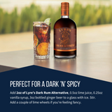 Lyre's Dark Rum Alternative 700mL – Dark 'n' Spicy cocktail recipe
