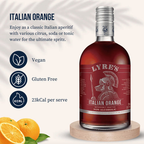 Lyre's Italian Orange 700mL — image 3