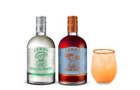 Lyre's Lyrebird Handle Set with Tequila Alternative and Italian Spritz