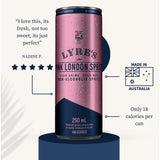 Lyre's Pink London Spritz new can and customer review