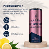 Lyre's Pink London Spritz serving and dietary information