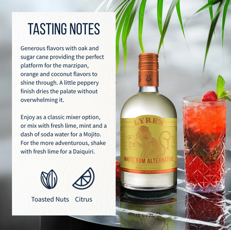 Lyre's White Rum Alternative 700mL product detail 4