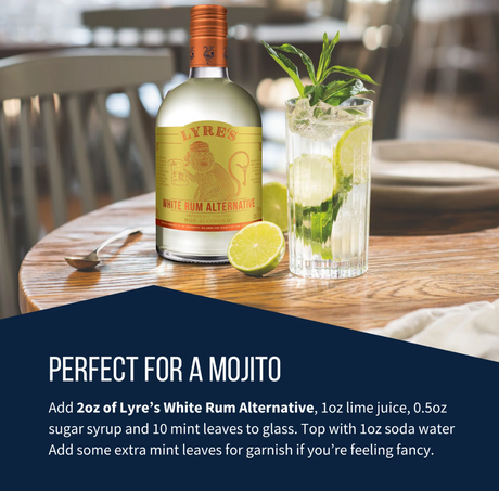 Lyre's White Rum Alternative 700mL product detail 5