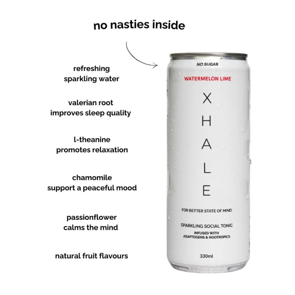 XHALE functional Watermelon & Lime