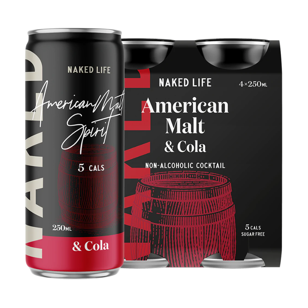 Naked Life Non Alcoholic American Malt Spritz & Cola